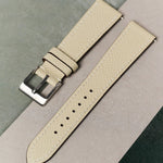 Epsom Calfskin Strap - Cream - RTW - The Strap Tailor
