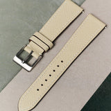 Epsom Calfskin Strap - Cream - RTW - The Strap Tailor