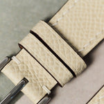 Epsom Calfskin Strap - Cream - RTW - The Strap Tailor