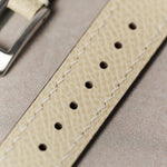 Epsom Calfskin Strap - Cream - RTW - The Strap Tailor