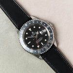 Buttero Watch Strap - Black - RTW - The Strap Tailor