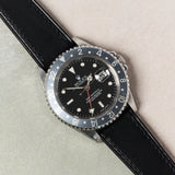 Buttero Watch Strap - Black - RTW - The Strap Tailor