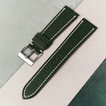 Epsom Calfskin Strap - Green - RTW - The Strap Tailor