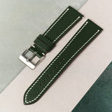 Epsom Calfskin Strap - Green - RTW - The Strap Tailor