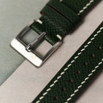 Epsom Calfskin Strap - Green - RTW - The Strap Tailor