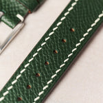Epsom Calfskin Strap - Green - RTW - The Strap Tailor