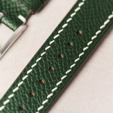 Epsom Calfskin Strap - Green - RTW - The Strap Tailor