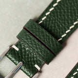 Epsom Calfskin Strap - Green - RTW - The Strap Tailor