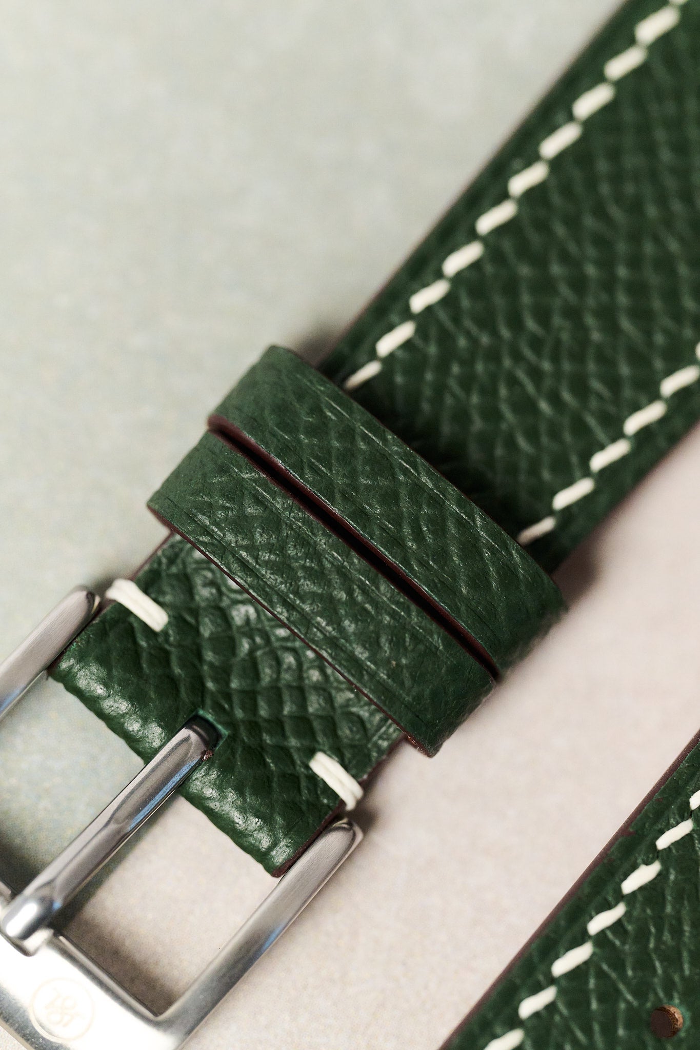 Epsom Calfskin Strap - Green - RTW - The Strap Tailor