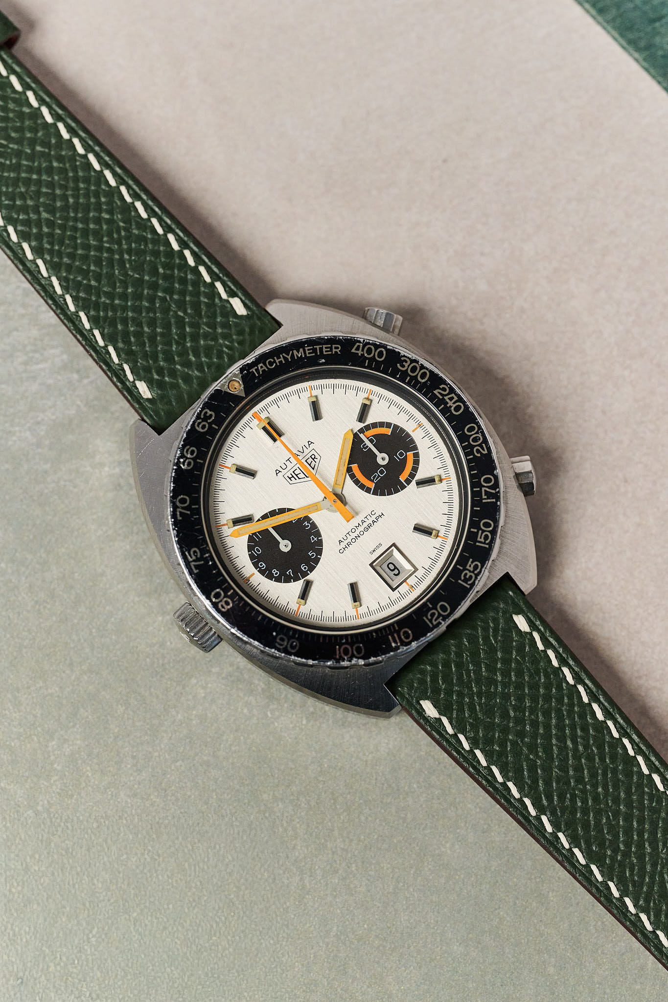 Epsom Calfskin Strap - Green - RTW - The Strap Tailor