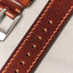 Art Wax Watch Strap - Cognac - RTW - The Strap Tailor