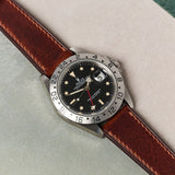 Art Wax Watch Strap - Cognac - RTW - The Strap Tailor