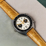 Ostrich Shin Watch Strap - Honey Brown - RTW - The Strap Tailor