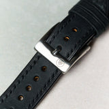 LTD Edition Waxy Rally Watch Strap - Black - RTW