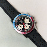 LTD Edition Waxy Rally Watch Strap - Black - RTW