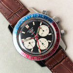 Embossed Crocodile Watch Strap - Brown Slimline - RTW - The Strap Tailor