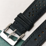 LTD Edition Waxy Rally Watch Strap - Black - RTW