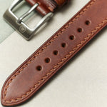 Museum Buttero Watch Strap - Brown - RTW - The Strap Tailor