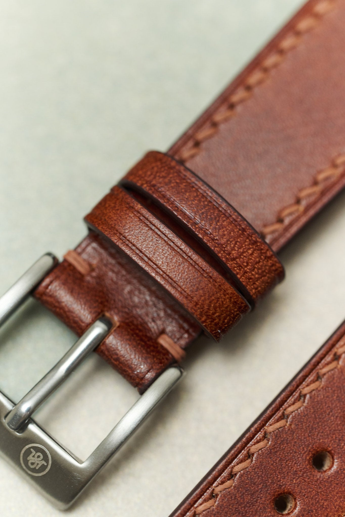 Museum Buttero Watch Strap - Brown - RTW - The Strap Tailor