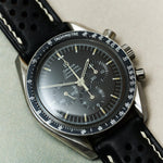 Omega Deployant - Pueblo Watch Strap - Rally Black - RTW - The Strap Tailor