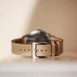 Vintage Style Pig Skin Watch Strap - Beige Slimline - RTW