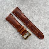 23mm Badalassi Strap - Tan Brown - 125/75mm