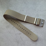 Woven Nylon Single Pass Strap - Khaki