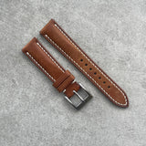 18mm Pueblo Strap - Cognac - 110/65mm