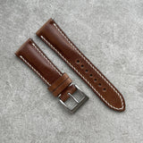 22mm Horween Chromexcel Strap - Brown - 110/65mm