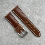 22mm Horween Chromexcel Strap - Brown - 110/65mm