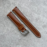 18mm Buttero Strap - Chestnut - 125/75mm