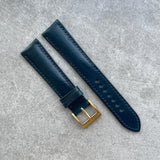 21mm Buttero Strap - Navy - 130/80mm