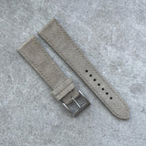 22mm Suede Strap - Light Taupe - 125/75mm