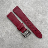 18mm Epsom - Burgundy - 110/65mm