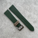 21mm Epsom Strap - Forest Green - 130/80mm