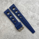 20mm Vintage Rubber - Navy