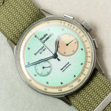 Pleated Fabric Military Watch Strap - Olive Green - The Strap Tailor