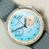 Pleated Fabric Military Watch Strap - Grey - The Strap Tailor