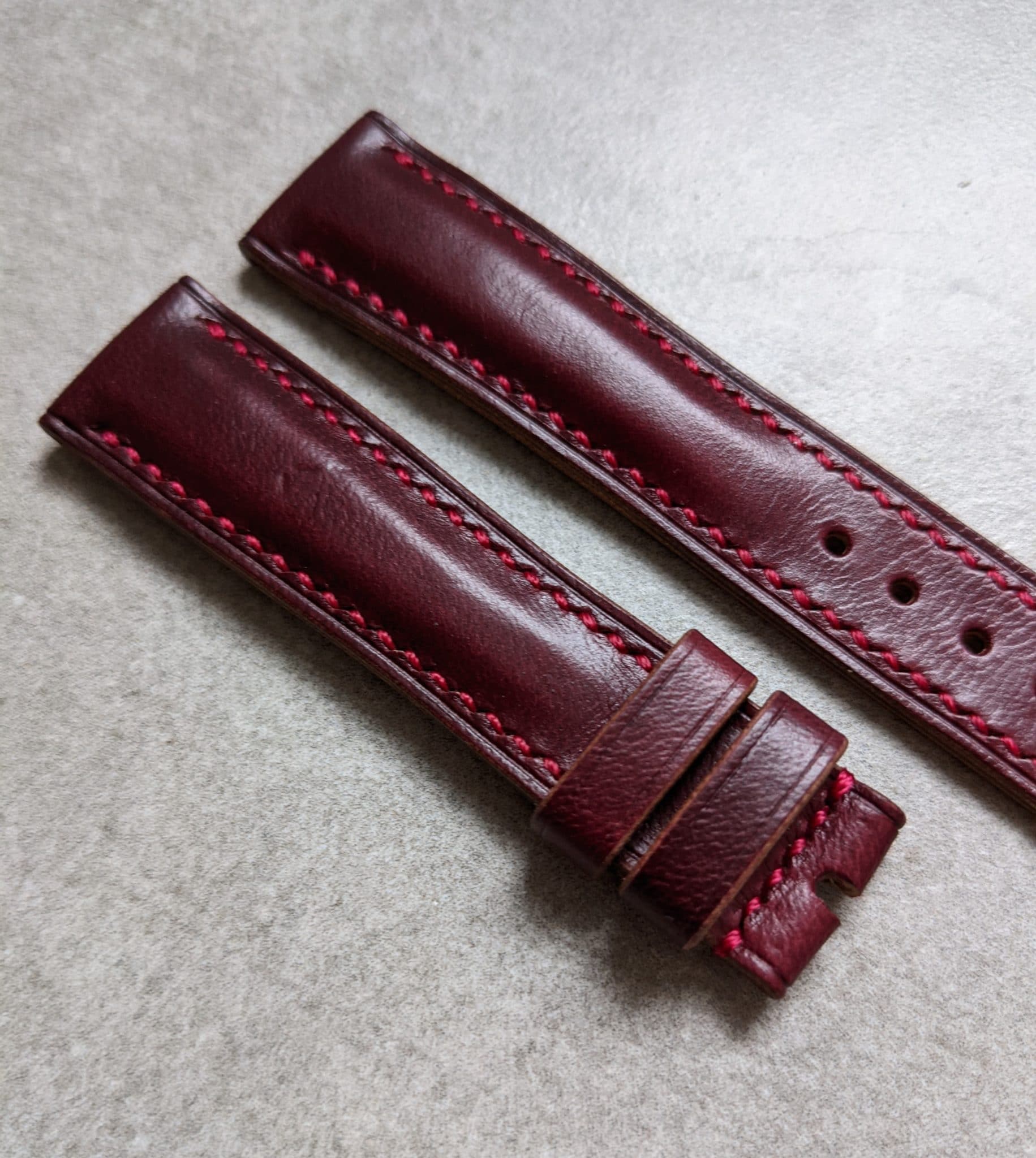 The Classics - Burgundy - The Strap Tailor