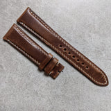 Chromexcel Calfskin Watch Strap - Natural Tan - The Strap Tailor