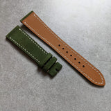 Premium Suede Strap - Moss Green - The Strap Tailor