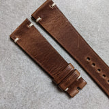 Chromexcel Vintage Strap Minimal Stitch - Natural Tan