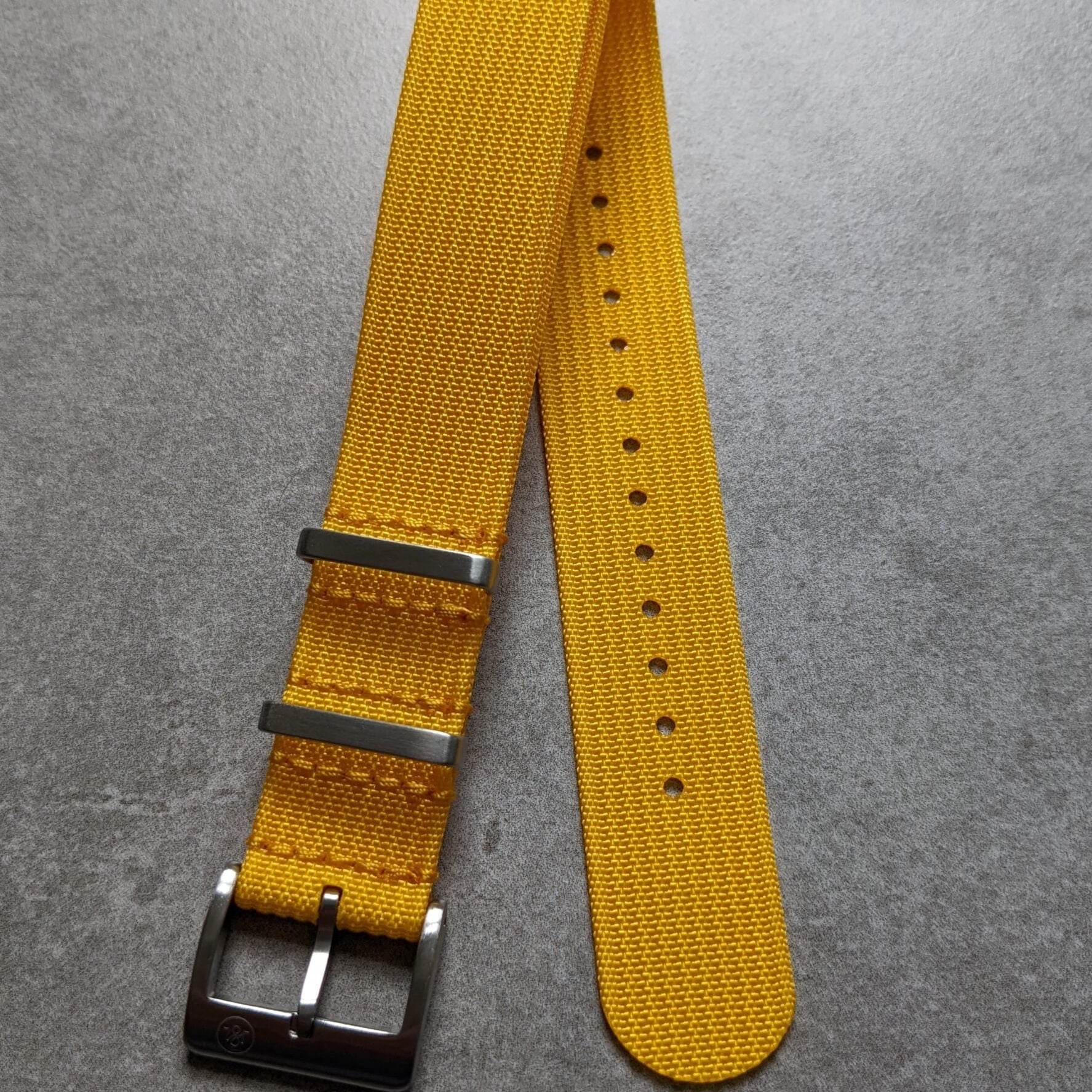 ribbed-nato-watch-strap-yellow