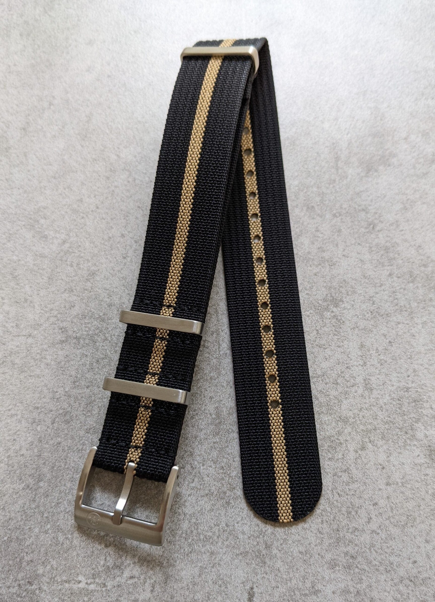 Ribbed Nylon Strap | The Strap Tailor