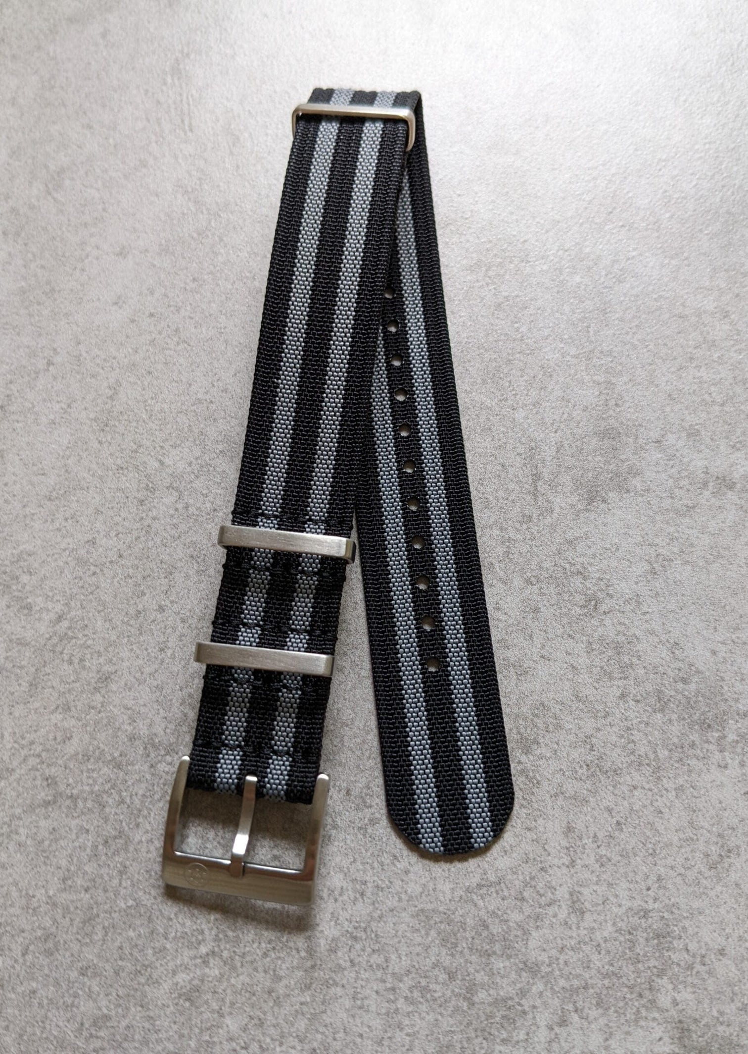 Ribbed Nylon Strap | The Strap Tailor