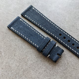 Babele Calfskin Watch Strap - Denim Blue