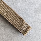 Premium Ribbed Two Piece Ballistic Nylon Strap - Mocha