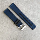 navy-blue-sailcloth-rubber-watch-strap