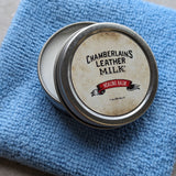 Chamberlain's Leather Healing Balm - 1oz Tin & Cloth