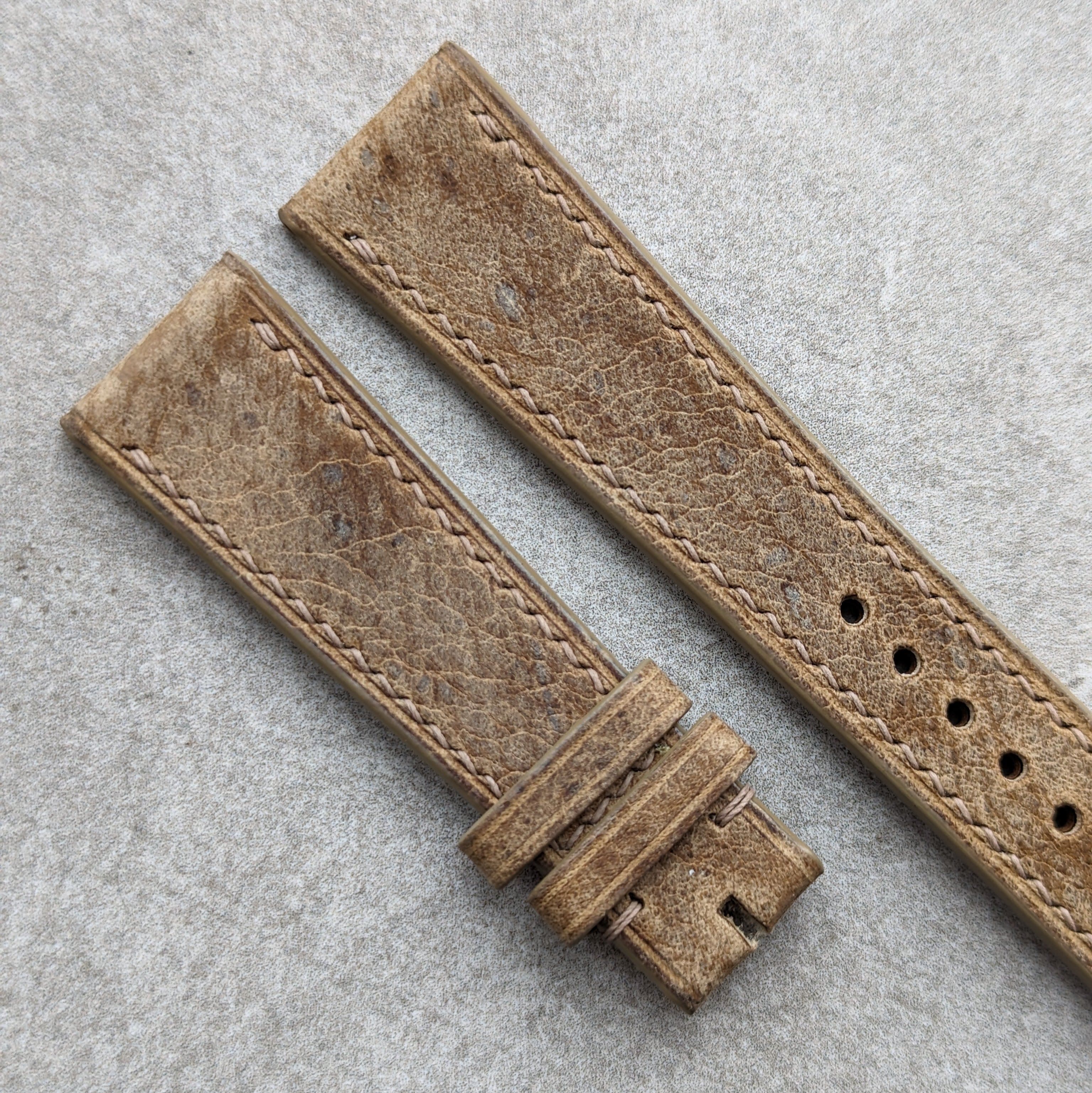 Kudu Leather Light Brown The Strap Tailor - Main Image